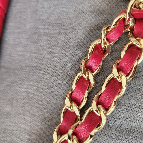 RED Valentino, satchel bag, Red Chevron quilting - Picture 7 of 16